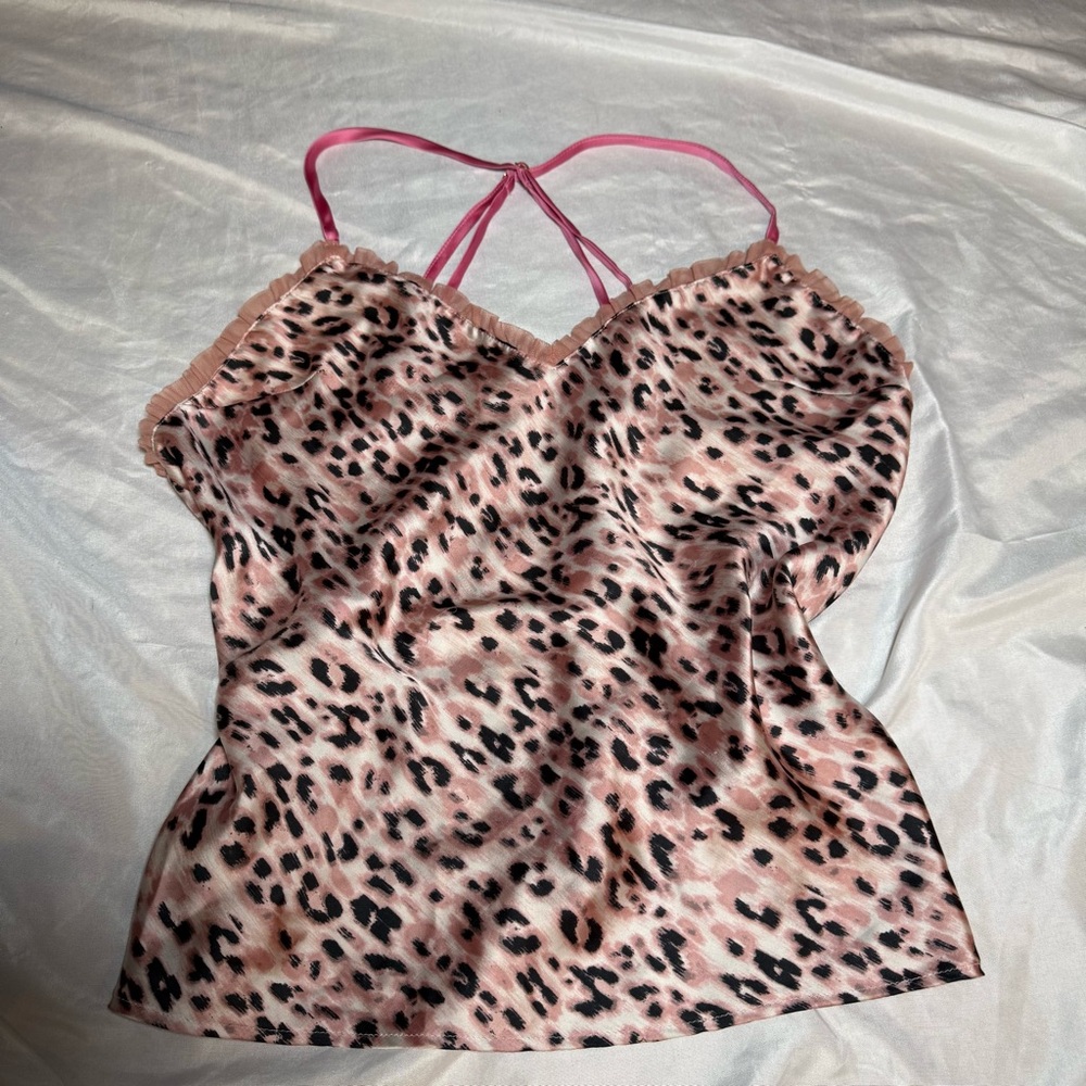 Victoria's Secret Pink Strap Leopard‎ Cami